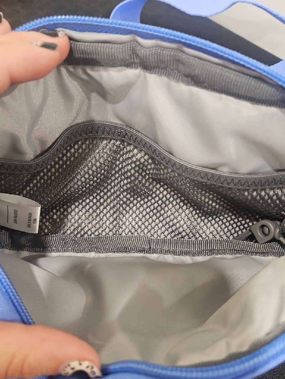 adidas Sky Blue Waist Side Bag - Picture 3 of 6